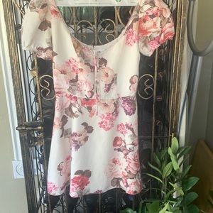 Floral Mini Dress
